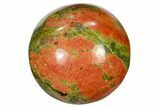 1.2" Polished Unakite Sphere - Photo 3